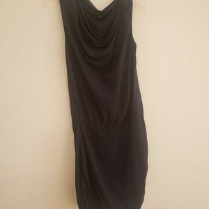 Theory Fitted Navy Dress